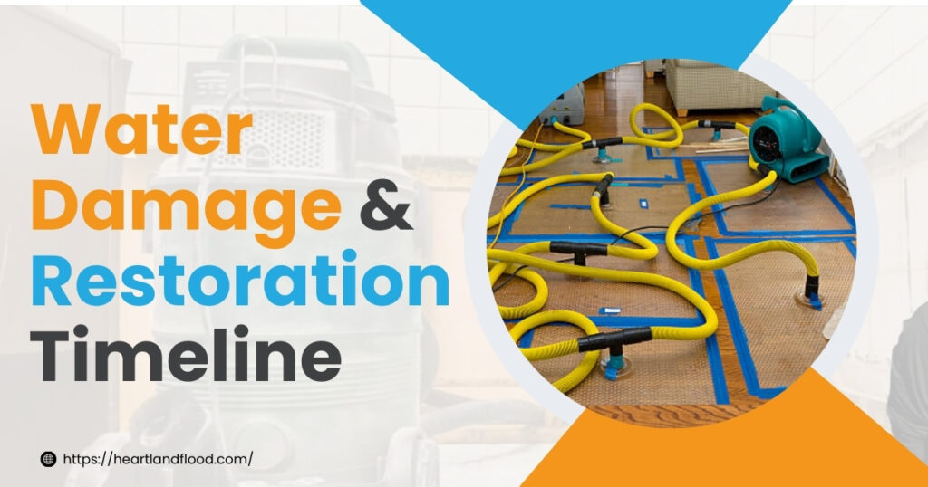 Water Damage and Restoration Timeline