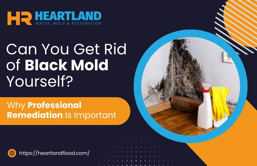 Can You Get Rid of Black Mold Yourself? Why Professional Remediation Is Important