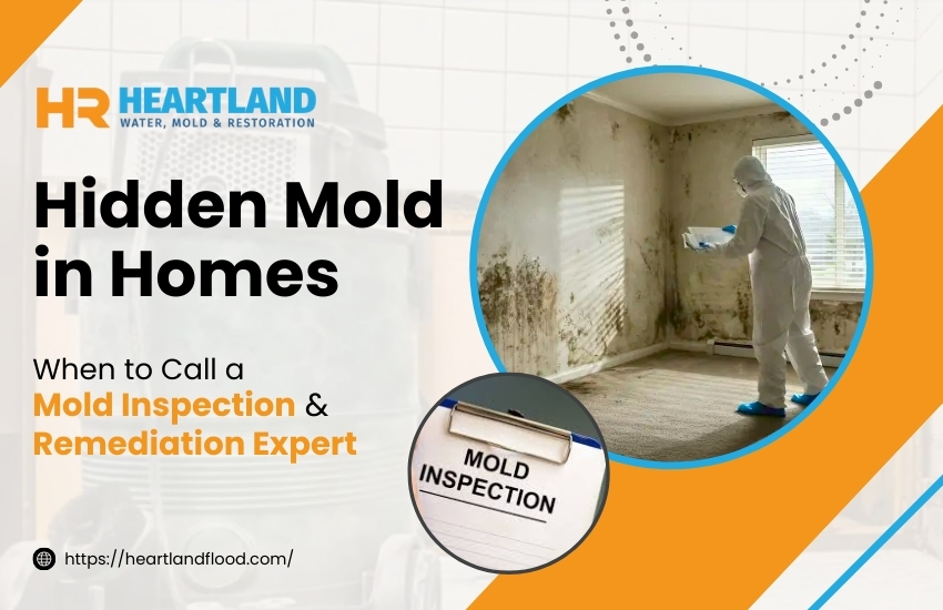 Hidden Mold in Homes: When to Call a Mold Inspection & Remediation Expert
